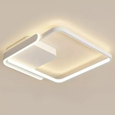 LumaNova Modern LED Ceiling Light With Dimmable Glow - OpalDwell