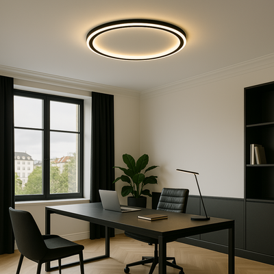 SkagaNova Nordic Dimmable Led Ceiling Light In Warm White OpalDwell