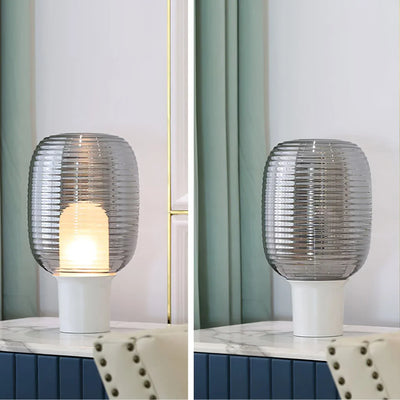 Decorative Glass Table Lamp For Contemporary Home Lighting - OpalDwell