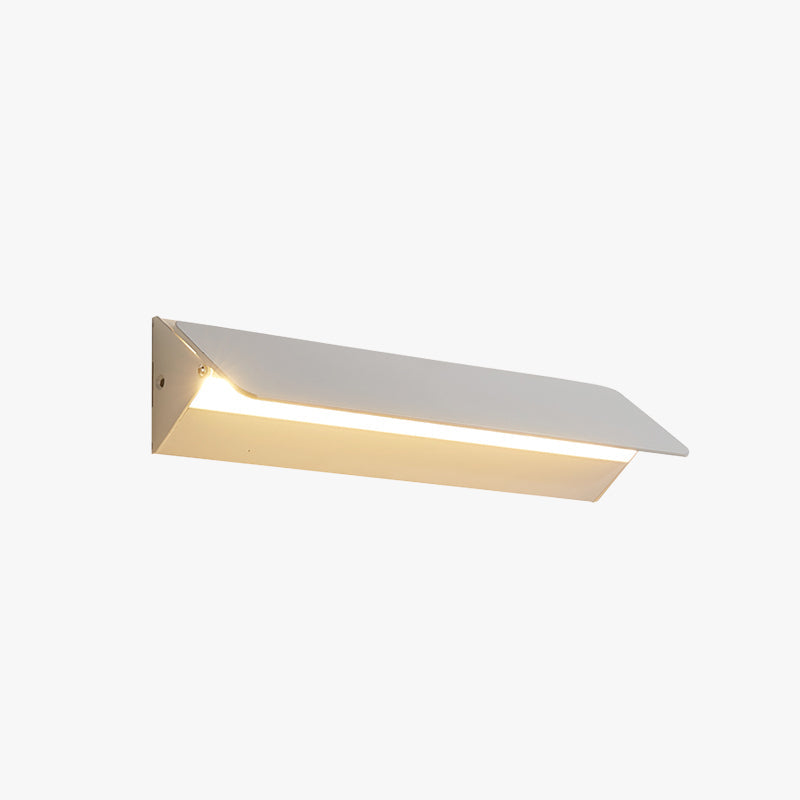 NovaLume LED Metal Indoor Wall Lamp Rotatable White - OpalDwell