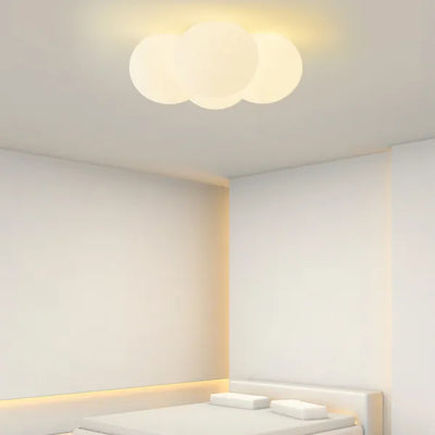 NimbusCloud LED Ceiling Light with Cloud-Inspired Design for Living Rooms - OpalDwell