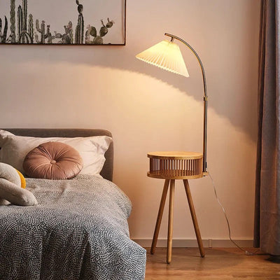 Liora | Floor Lamp in Jasmine Style OpalDwell