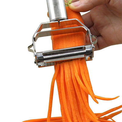 NovaPeel Dual-Blade Peeler for Easy Julienne Slicing - OpalDwell