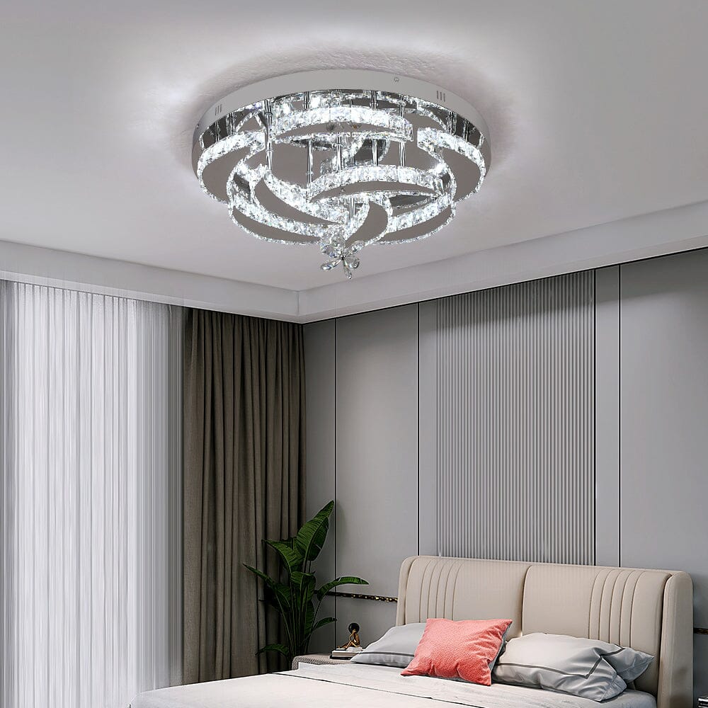 Roselle | Crystal Ceiling Chandelier OpalDwell