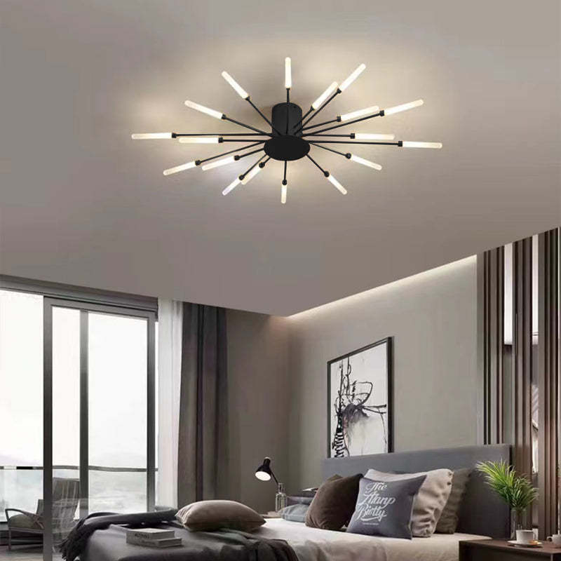 Asterra Modern Ceiling Lamp for Living Room and Bedroom OpalDwell