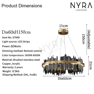 Aurelle Luxury Chandelier - OpalDwell