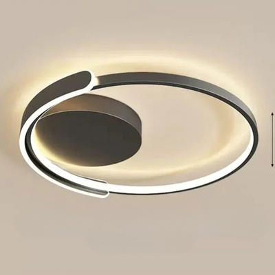 LumaNova Modern LED Ceiling Light With Dimmable Glow - OpalDwell