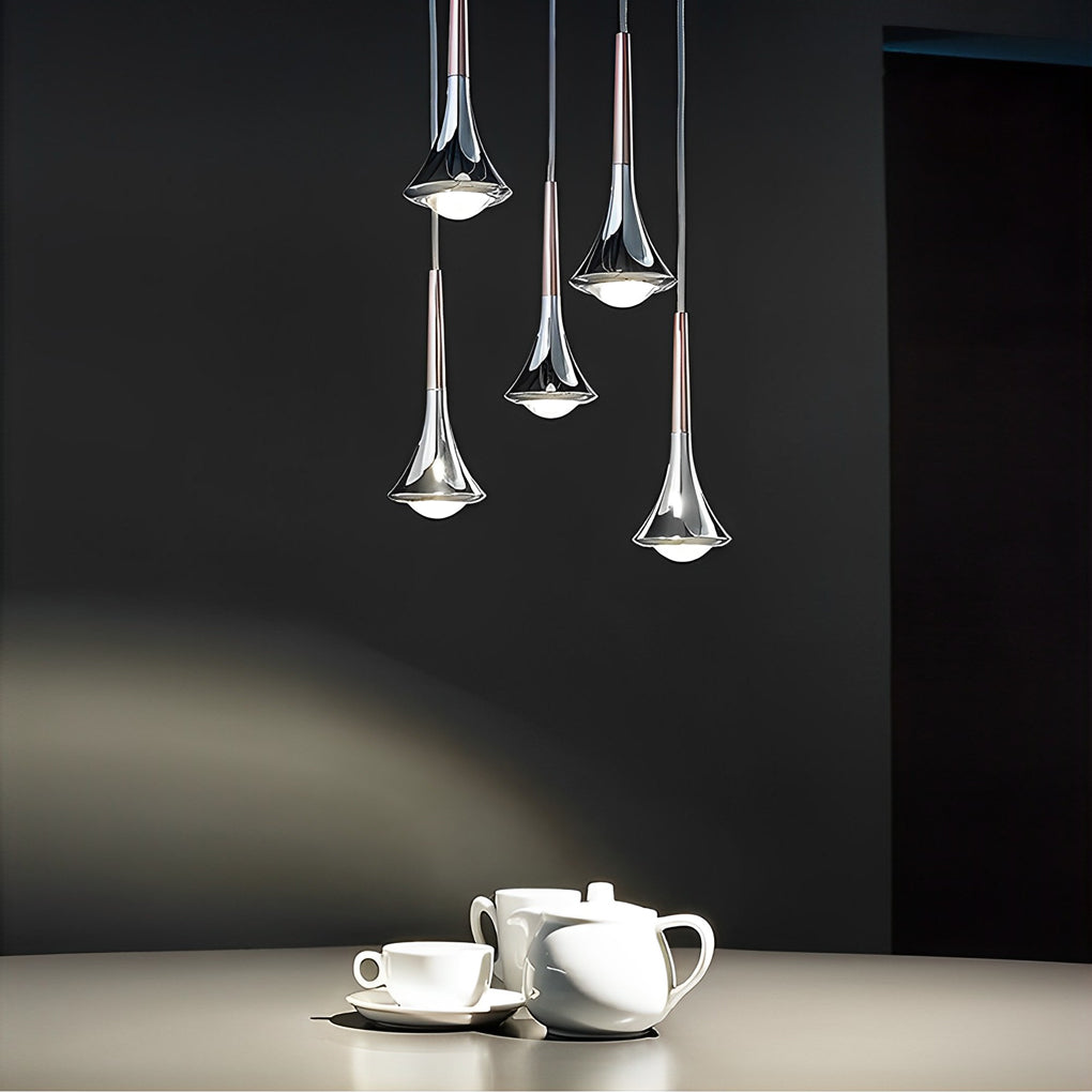 Aurelia AquaDrop Pendant Light With Soft Ambient Glow For Modern Living Spaces - OpalDwell