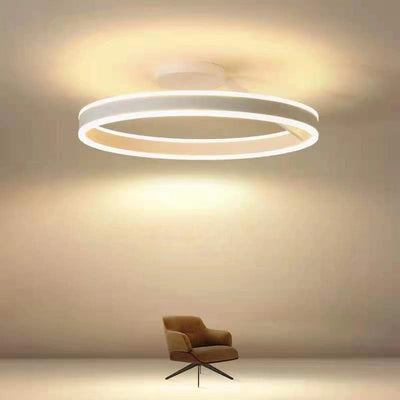Cresta Gold LED Ceiling Light for Living Rooms and Bedrooms - OpalDwell
