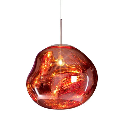 AstraLuma Lava Pendant Lights Four Color Glass Finish - OpalDwell