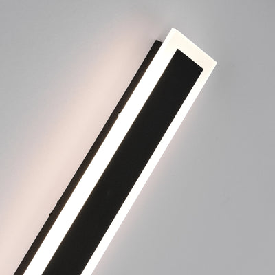 Frostline Linear Outdoor Wall Lamp with Acrylic Pane - OpalDwell