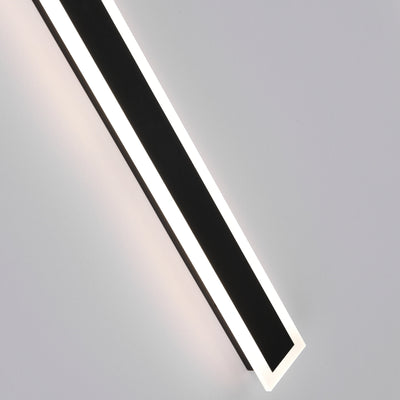 Frostline Linear Outdoor Wall Lamp with Acrylic Pane - OpalDwell