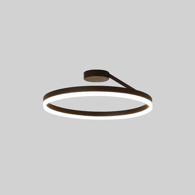 Cresta Gold LED Ceiling Light for Living Rooms and Bedrooms - OpalDwell
