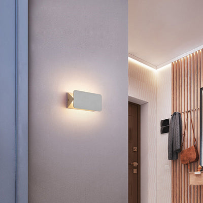 NovaLume LED Metal Indoor Wall Lamp Rotatable White - OpalDwell