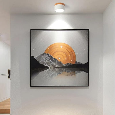 Lunara Nordic LED Ceiling Light for Hallways and Living - OpalDwell