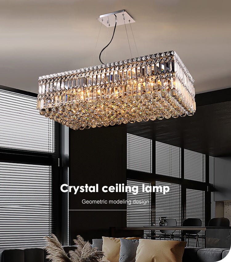 Chandeliers in Jade Crystal - OpalDwell