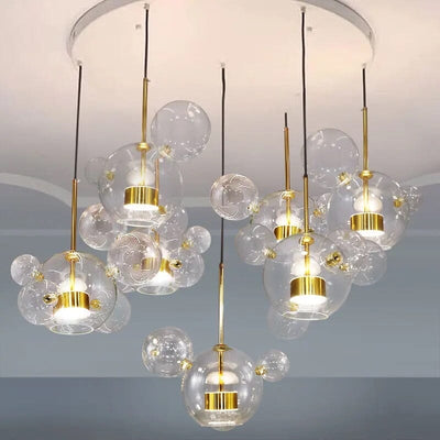 Liora Bubble Glass Pendants - OpalDwell