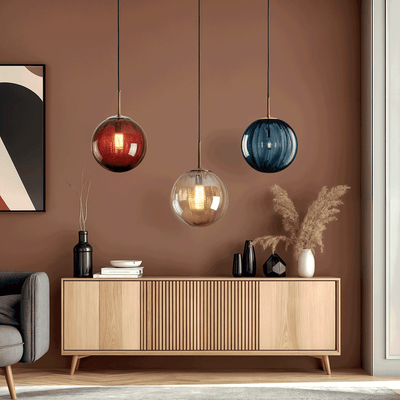 Lumera Glass Pendant Lights - OpalDwell