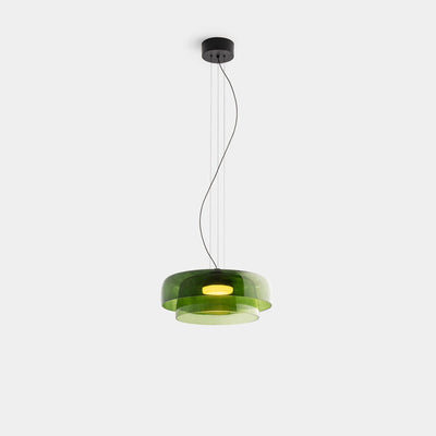 FjordLumen Glass Pendant Light Norwegian Craft Lighting - OpalDwell