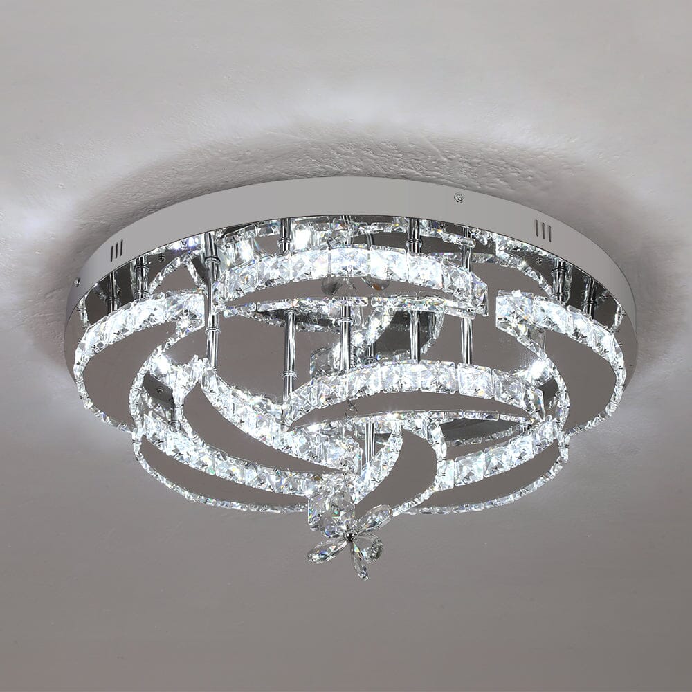 Roselle | Crystal Ceiling Chandelier OpalDwell