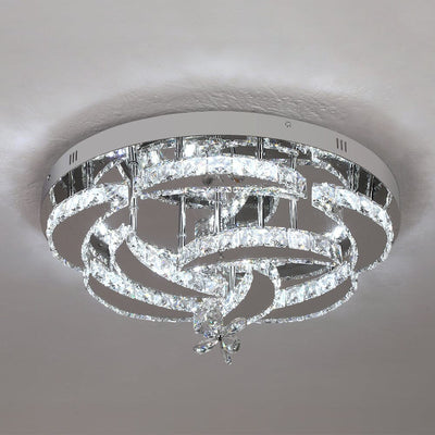 Roselle | Crystal Ceiling Chandelier OpalDwell
