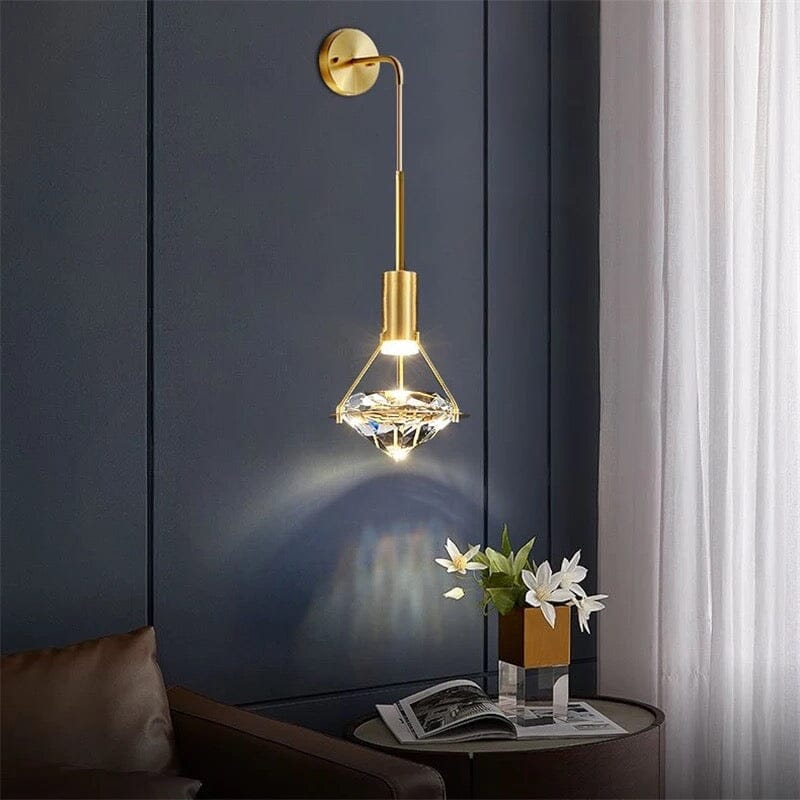 Kestrel | Diamond Sconce - OpalDwell