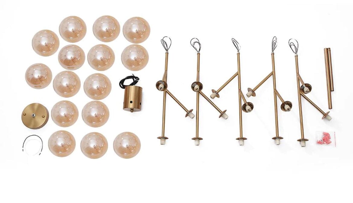 Aureon Sputnik Chandelier - OpalDwell