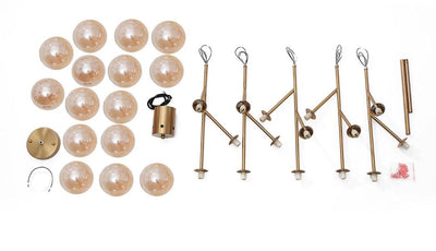 Aureon Sputnik Chandelier - OpalDwell
