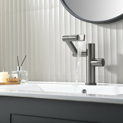 Nerova | Smart Single-Hole Bathroom Faucet with Temperature Readout | OpalDwell OpalDwell