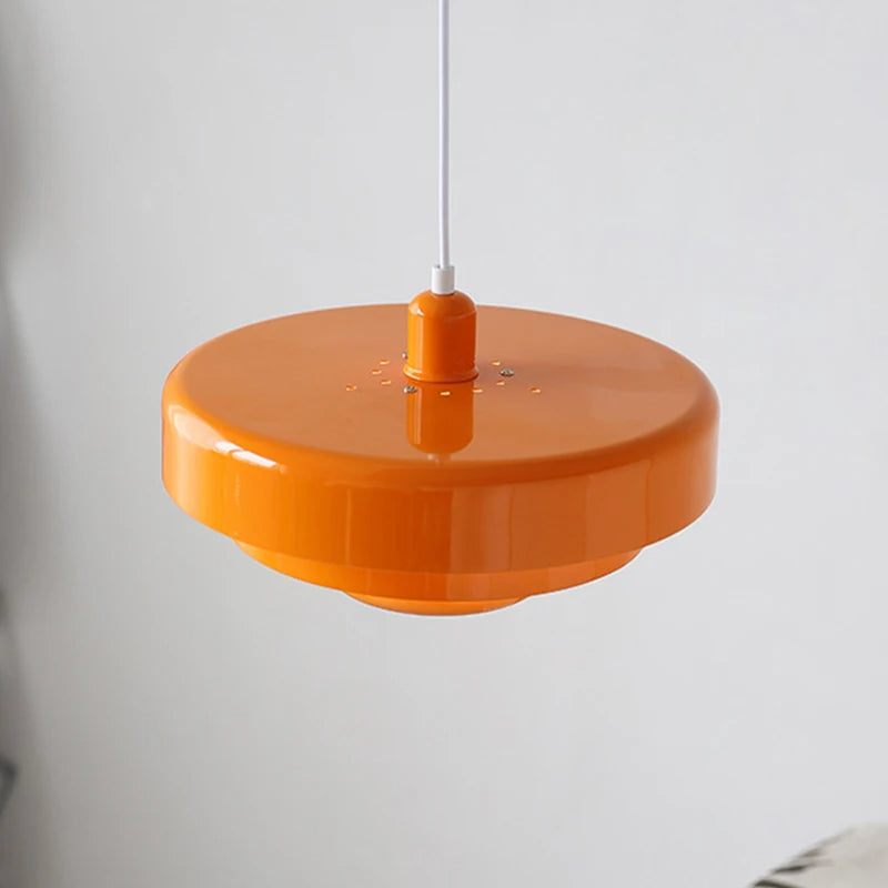 Lumenari Adjustable LED Pendant Light For Kitchen Dining Midcentury Iron Shade - OpalDwell