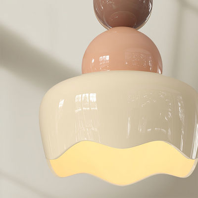 Aurelia Glow Romantic Hanging Pendant Lamp for Bedroom - OpalDwell