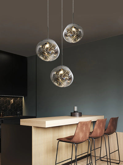 Aureo Kitchen LED Pendant Light Modern Ceiling Fixture For Kitchen Illumination - OpalDwell