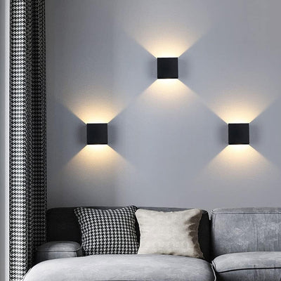 Aureon Wall Lamp Wireless USB Rechargeable Cordless Design 65 Hours Ambient Light - OpalDwell
