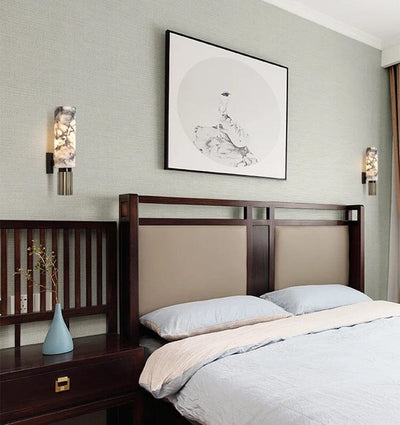 Loxley | Marble Wall Lamp - OpalDwell