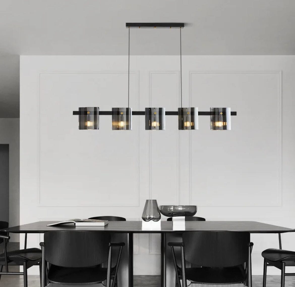 Aurelle Long Chandelier - OpalDwell