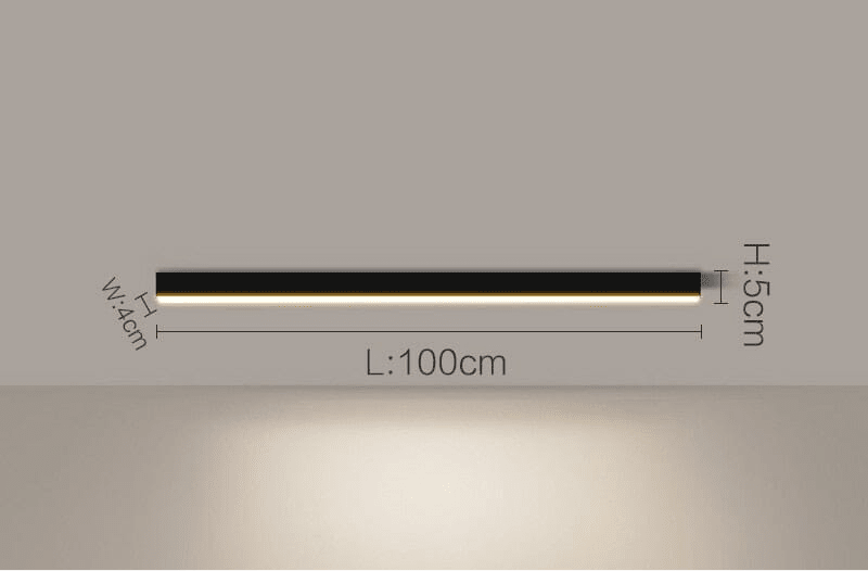 Liora Long Strip Light OpalDwell