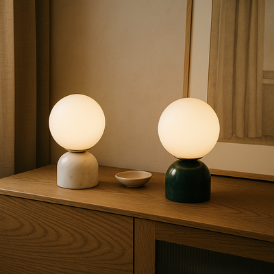 Marble Lamp Minimalist Decorative Lighting For Any Room - OpalDwell