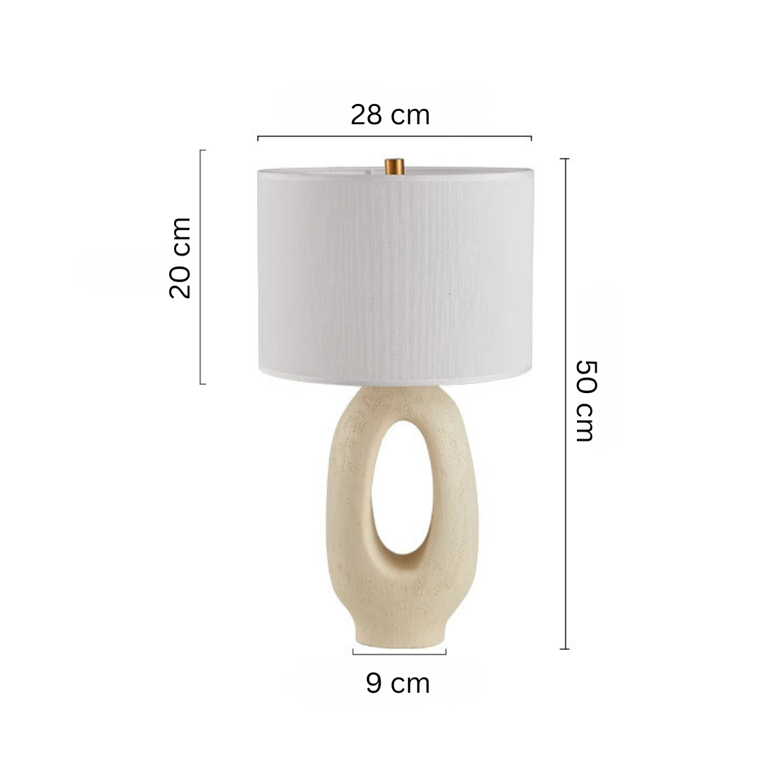 craftsmanship of Arden table lamp