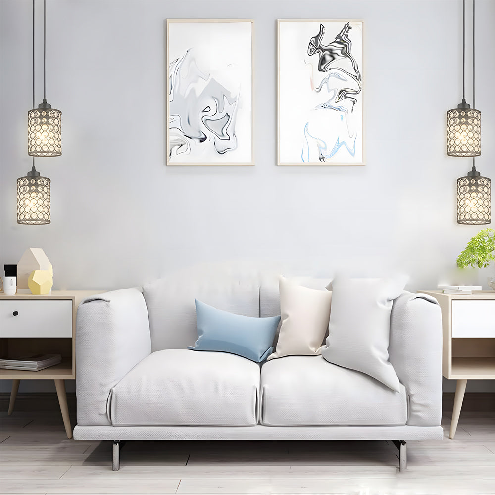 CrystaForm Crystal Geometric Pendant Light for Modern Homes - OpalDwell