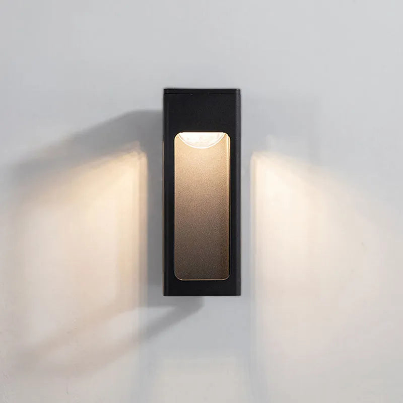 Aureto Geometric Outdoor Wall Light Modern Waterproof IP65 - OpalDwell