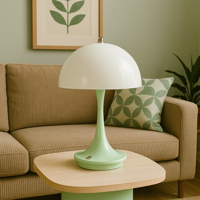 Mushroom Table Lamp With Soft Warm Ambient Lighting For Cosy Spaces - OpalDwell