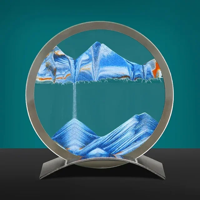 Aurelo Drift Lamp Moving Sand Art for Calm Ambience - OpalDwell