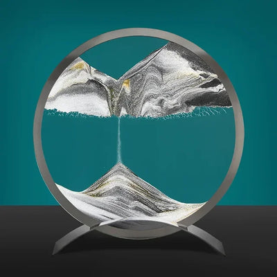 Aurelo Drift Lamp Moving Sand Art for Calm Ambience - OpalDwell