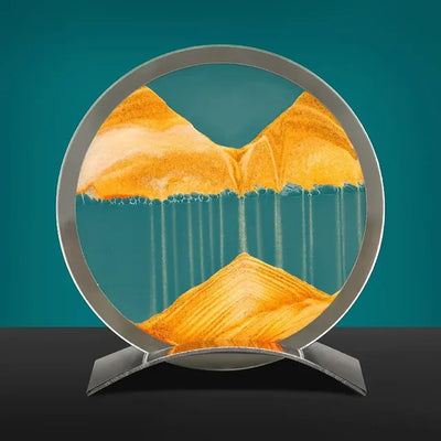 Aurelo Drift Lamp Moving Sand Art for Calm Ambience - OpalDwell