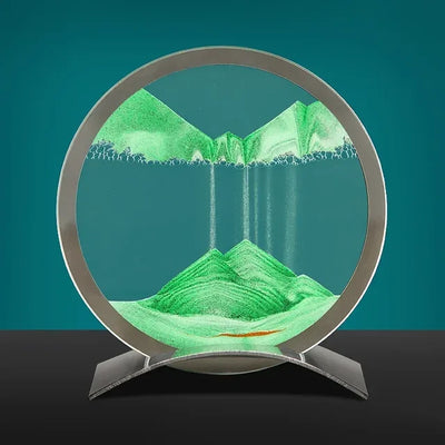 Aurelo Drift Lamp Moving Sand Art for Calm Ambience - OpalDwell