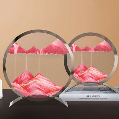 Aurelo Drift Lamp Moving Sand Art for Calm Ambience - OpalDwell