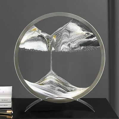 Aurelo Drift Lamp Moving Sand Art for Calm Ambience - OpalDwell