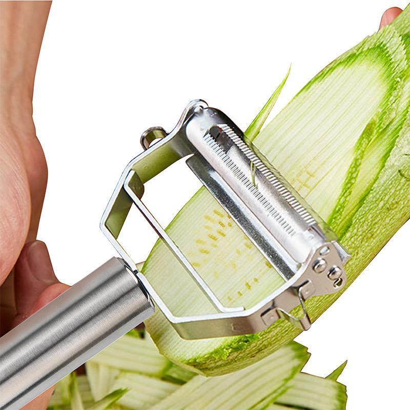 NovaPeel Dual-Blade Peeler for Easy Julienne Slicing - OpalDwell