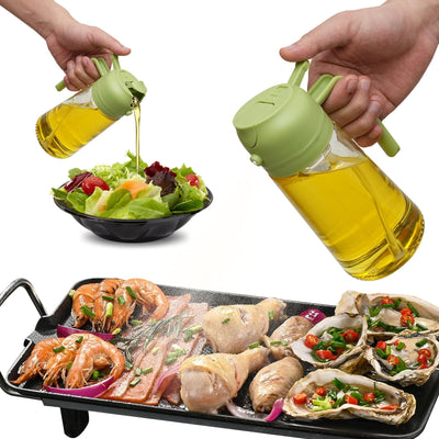 Culina Dual-Action Kitchen Oil Sprayer And Dispenser Bottle - OpalDwell
