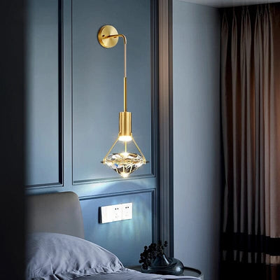 Kestrel | Diamond Sconce - OpalDwell